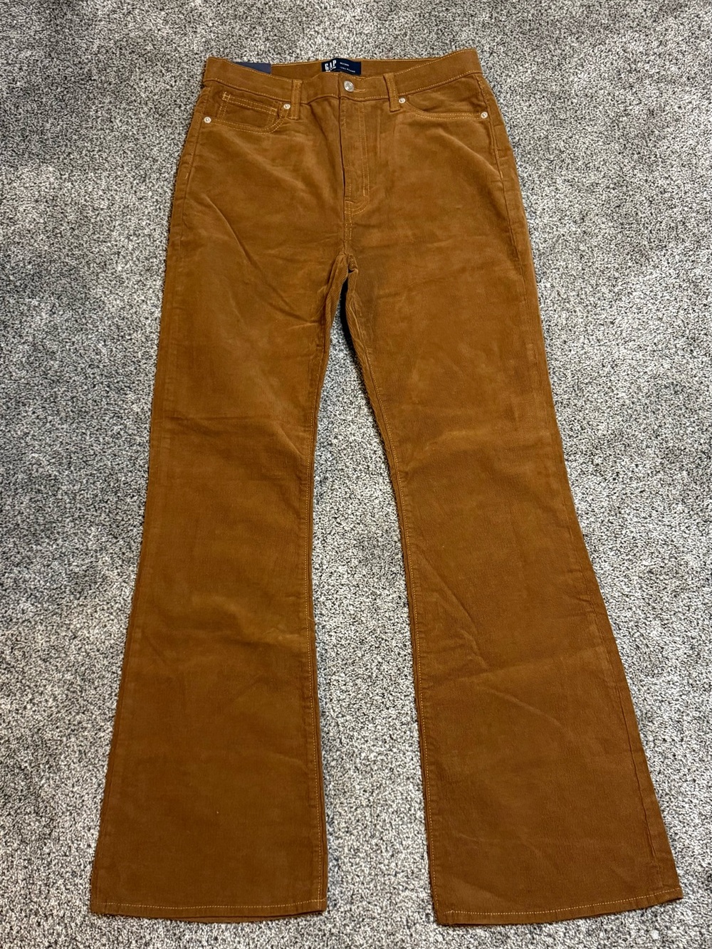NWT Women’s Corduroy Flare Jeans in Brown